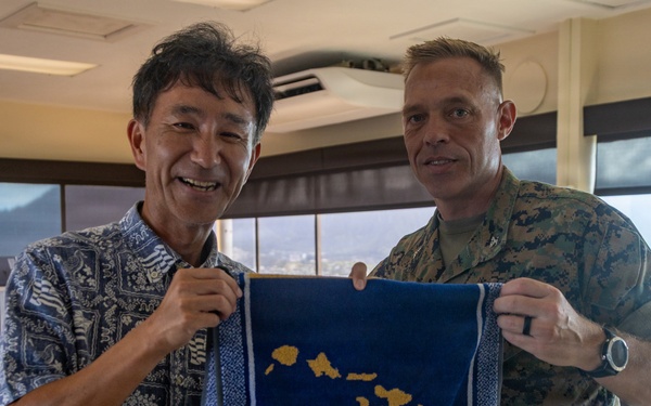 Consul-General of Japan in Honolulu Visits MCBH