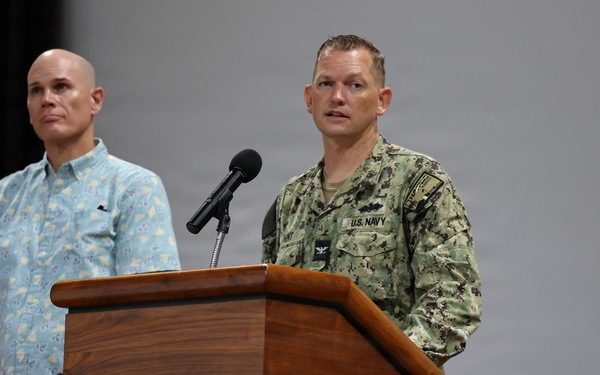 NAVFAC Hawaii, Navy Region Hawaii engages employees at Shore C2 Town Hall