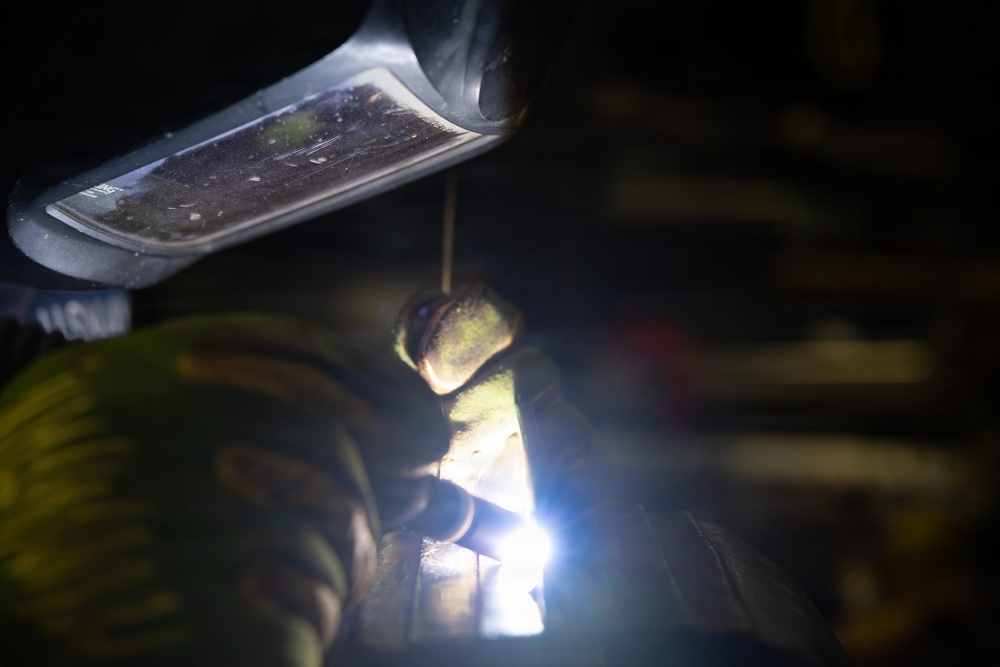 John Paul Jones Sailor Welds