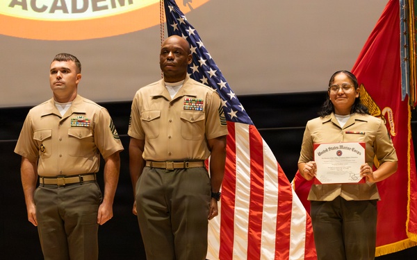 U.S. Marines graduate inaugural Marine Corps Air Station Iwakuni Sergeants Course