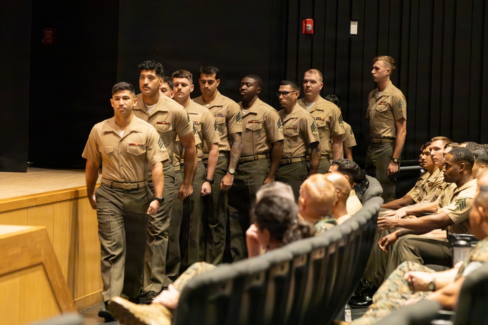 U.S. Marines graduate inaugural Marine Corps Air Station Iwakuni Sergeants Course