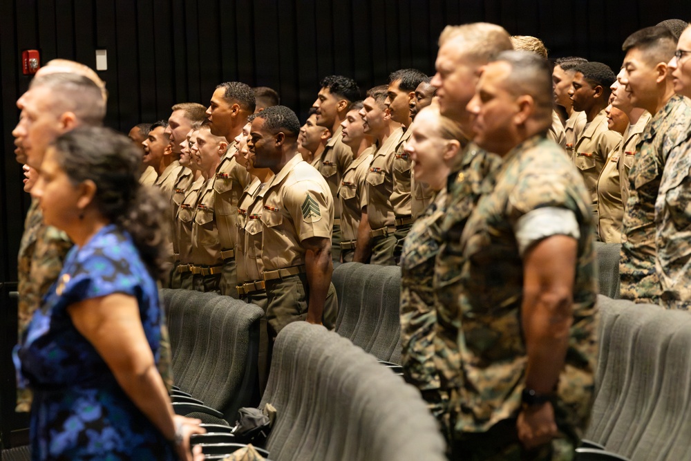 U.S. Marines graduate inaugural Marine Corps Air Station Iwakuni Sergeants Course