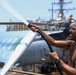 John Finn Washes A Helicopter