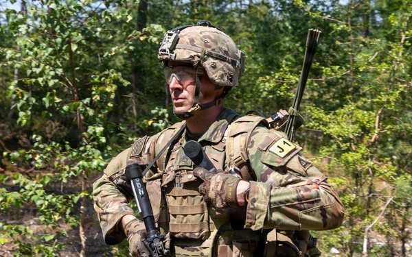 USAREUR-AF Best Squad Competition patrol lane
