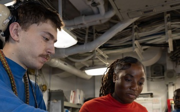 USS George H.W. Bush Conducts Daily Operations