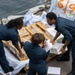 Replenishment-at-sea Aboard USS Ross (DDG 71)