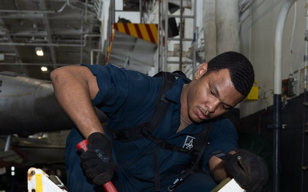 USS George H.W. Bush Conducts Daily Operations