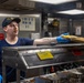 John Paul Jones Sailor Serves Meals
