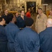 VADM Renshaw, NAVCENT, Visits USS George H.W. Bush