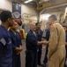 VADM Renshaw, NAVCENT, Visits USS George H.W. Bush