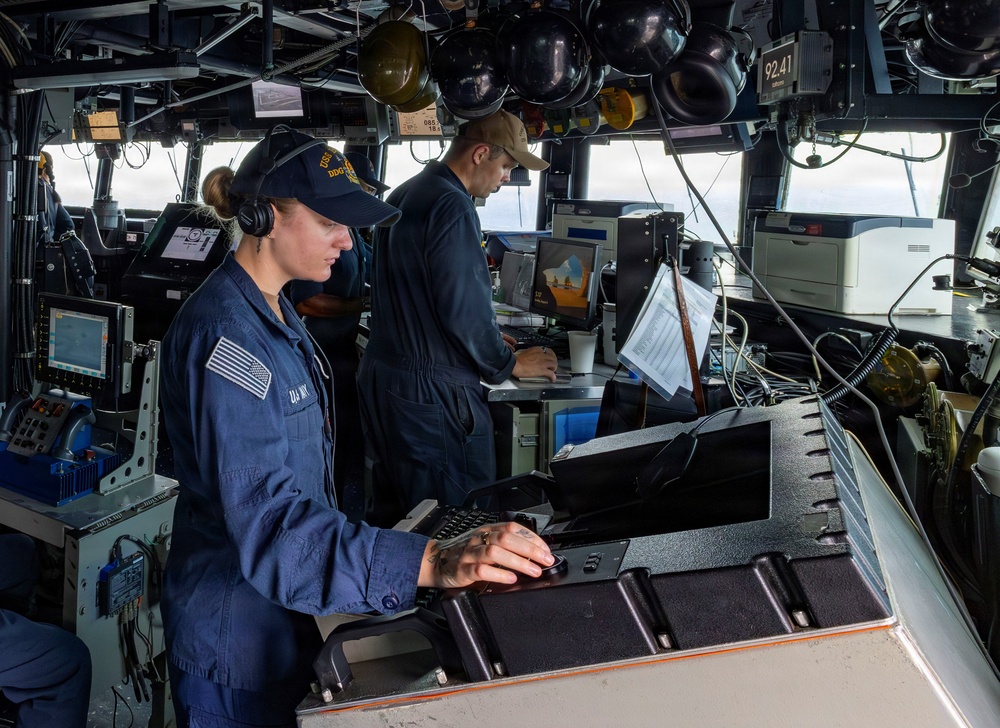 USS Benfold Conducts Routine Operations