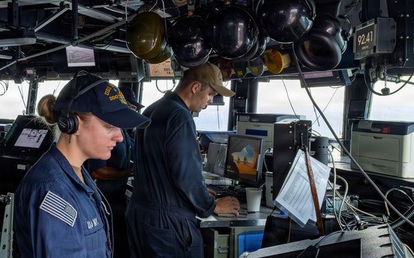 USS Benfold Conducts Routine Operations