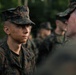 Lima Company Eagle, Globe, and Anchor ceremony