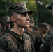Lima Company Eagle, Globe, and Anchor ceremony