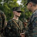 Lima Company Eagle, Globe, and Anchor ceremony
