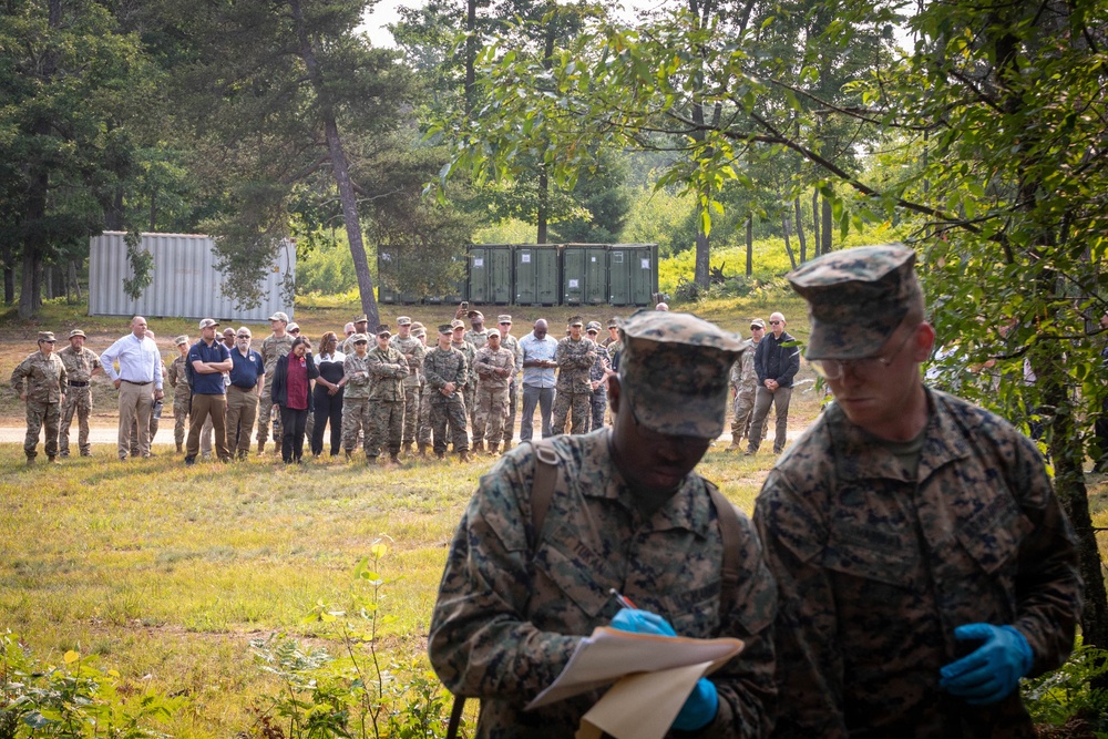 Northern Strike 26-2 | Personnel Retrieval and Processing Company Distinguished Visitor’s Day