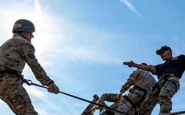 Air Assault Wall Rappels