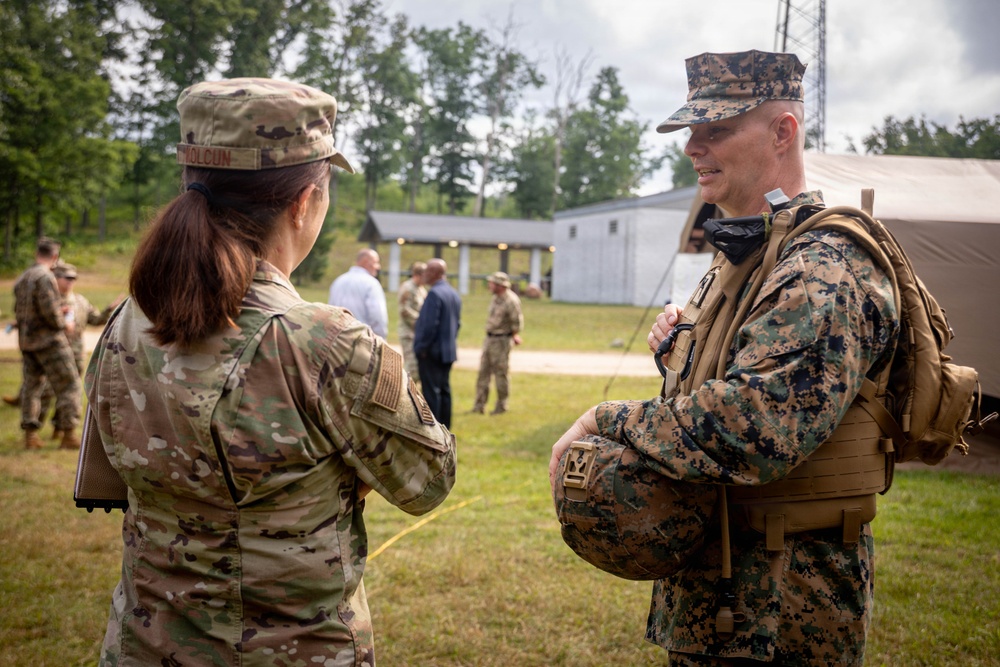 Northern Strike 26-2 | Personnel Retrieval and Processing Company Distinguished Visitor’s Day