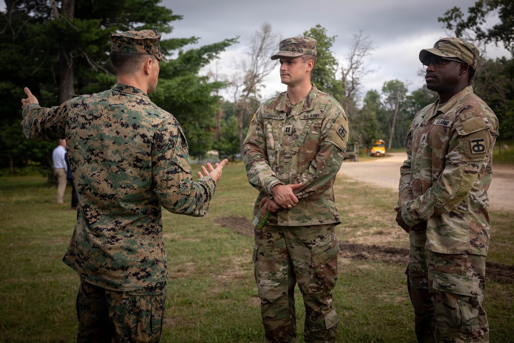 Northern Strike 26-2 | Personnel Retrieval and Processing Company Distinguished Visitor’s Day