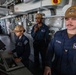 PCU John F. Kennedy Conducts a Ship-Turn Evolution