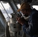 PCU John F. Kennedy Conducts a Ship-Turn Evolution