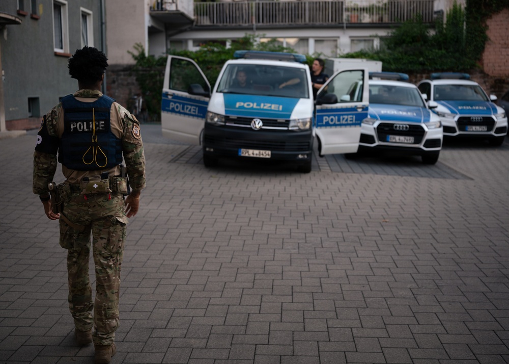 Joint patrols strengthen U.S.-German police partnership