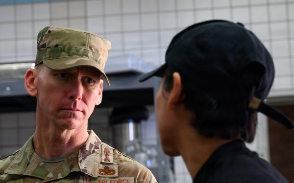 Spangdahlem Air Base command chief visits 52nd Mission Support Group