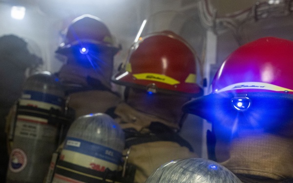 PCU John F. Kennedy Conducts General Quarters Drill