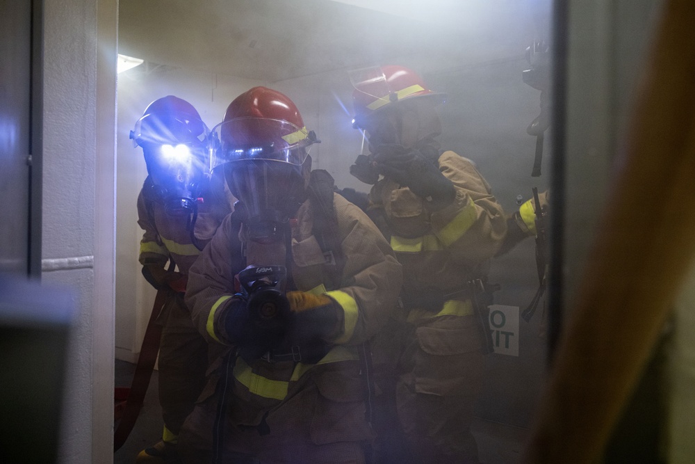 PCU John F. Kennedy Conducts General Quarters Drill