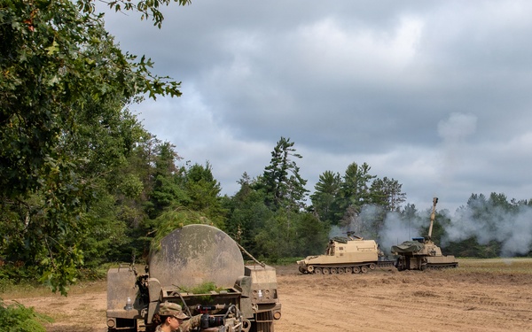 Behind the Lens: 153rd PAD Documents W. Va. Guard Artillery at Northern Strike