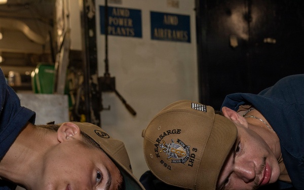 Kearsarge Conducts a Medical Drill
