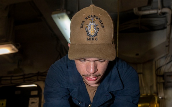 Kearsarge Conducts a Medical Drill