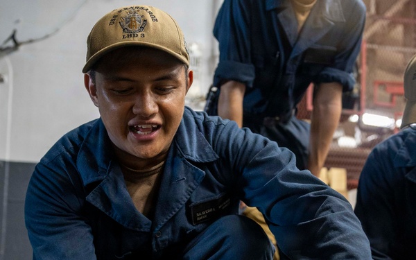 Kearsarge Conducts a Medical Drill