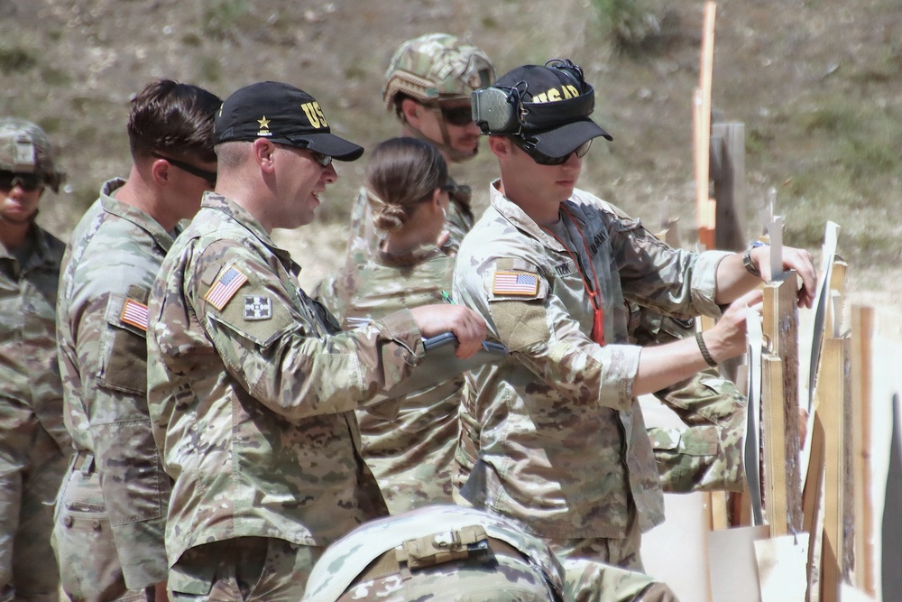 U.S. CIOR MILITARY COMPETITION TEAM RIFLE TARGET SCORING AT JB MDL