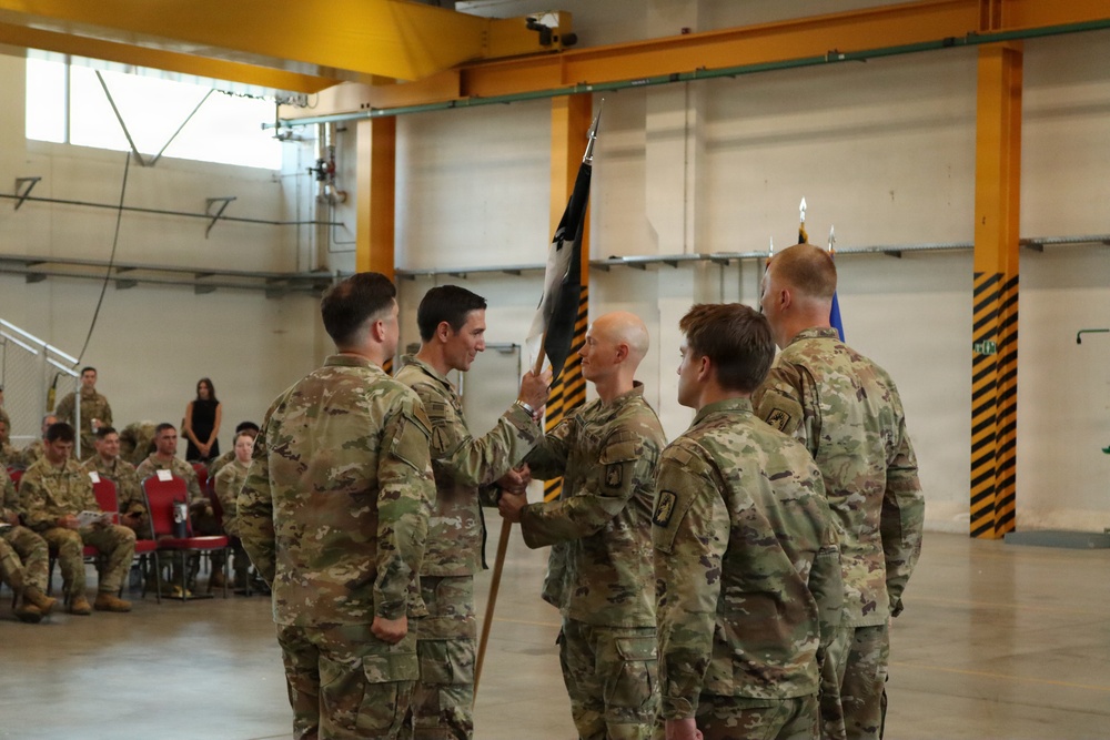 Bravo Company, 2-159th Attack Battalion, 12th Combat Aviation Brigade Change of Command