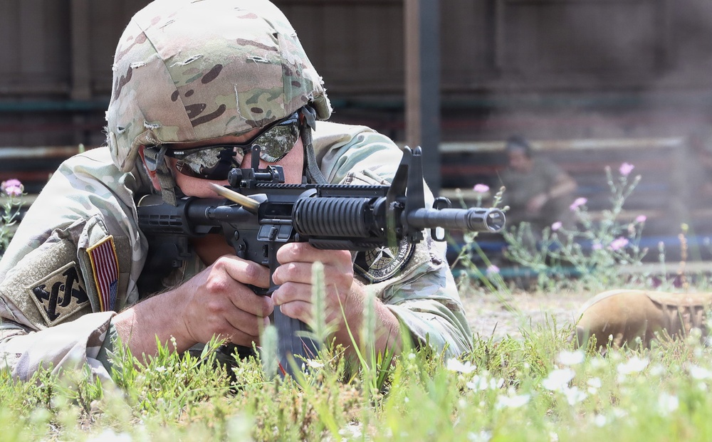 U.S. CIOR Military Competition Team Rifle Marksmanship Practice at JB MDL