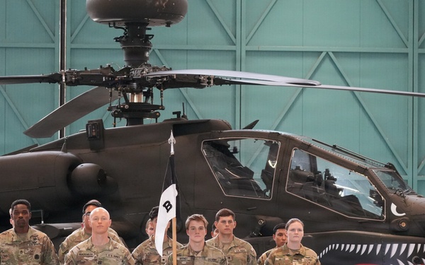 Bravo Company, 2-159th Attack Battalion, 12th Combat Aviation Brigade Change of Command