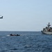 U.S. Coast Guard and partner nations conduct a pursuit exercise at sea during PANAMAX 2026