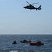 U.S. Coast Guard and partner nations conduct a pursuit exercise at sea during PANAMAX 2026