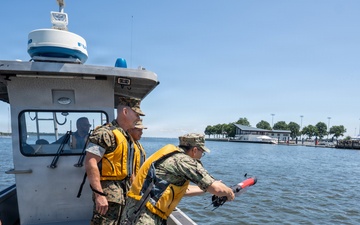 U.S. Naval Academy Midshipmen participate in summer training ashore and aboard Yard Patrol (YP) craft as part of the U.S. Naval Academy's “YP NEXT” effort