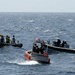 U.S. Coast Guard and partner nations conduct a pursuit exercise at sea during PANAMAX 2026