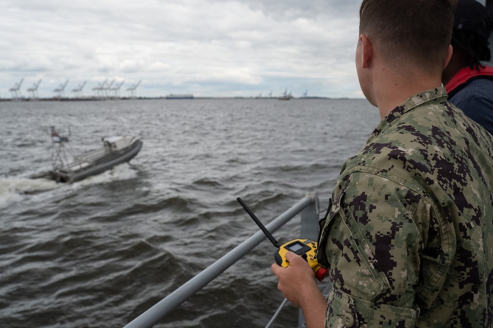 U.S. Naval Academy midshipmen participate in summer training ashore and aboard Yard Patrol (YP) craft as part of the U.S. Naval Academy's “YP NEXT” effort