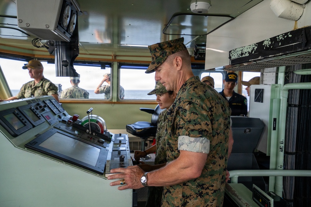 U.S. Naval Academy midshipmen participate in summer training ashore and aboard Yard Patrol (YP) craft as part of the U.S. Naval Academy's “YP NEXT” effort