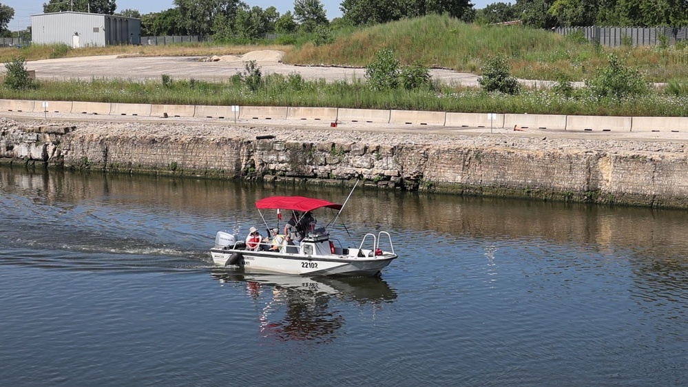 USACE Chicago District completes testing on electrical current at the dispersal barrier