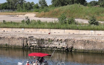 USACE Chicago District Conducts Electric Dispersal Barrier Testing to Enhance Safety and Preparedness