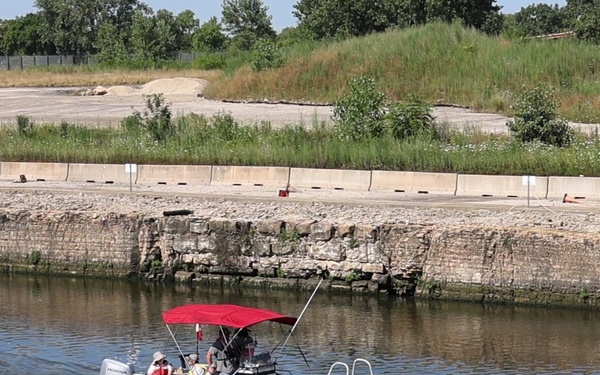 USACE Chicago District completes testing on electrical current at the dispersal barrier