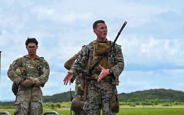 Air Force, Marine Corps train together simulating hot pit refueling
