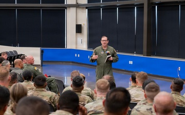 Col. Jeffrey Urges Alamo Wing Airmen to "Teach the Next Generation" During Farewell Address
