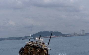 U.S. Coast Guard MSRT West conducts joint maritime interdiction raid training with partner nations during PANAMAX 2026