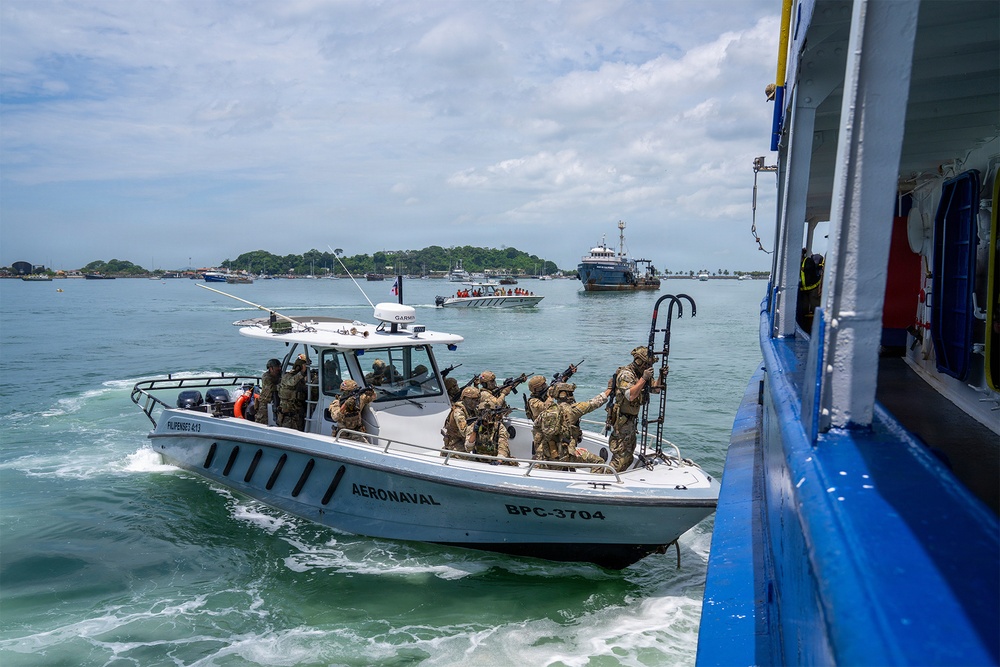 MSRT West and partner forces strengthen maritime interoperability during PANAMAX 2026, Exercise aboard Atlas